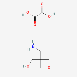 molecular formula C7H13NO6 B1378513 3-Aminomethyl-3-(hydroxymethyl)oxetane oxalate CAS No. 1434142-00-3