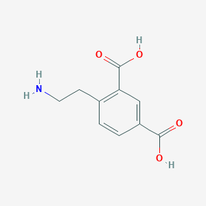 4-(2-Aminoethyl)benzene-1,3-dioic acid