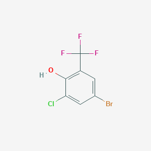 4-Bromo-6-chloro-2-trifluoromethylphenol