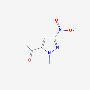 1-(1-methyl-3-nitro-1H-pyrazol-5-yl)ethan-1-one