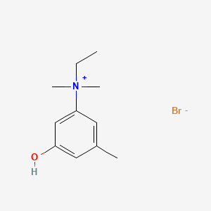 Dimethylethyl(5-hydroxy-m-tolyl)ammonium bromide