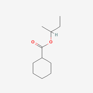 1-Methylpropyl cyclohexanecarboxylate