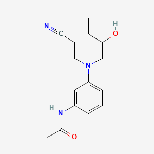 Acetamide, N-[3-[(2-cyanoethyl)(2-hydroxybutyl)amino]phenyl]-