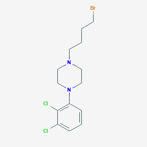 molecular formula C14H19BrCl2N2 B13786504 1-(4-Bromobutyl)-4-(2,3-dichlorophenyl)piperazine CAS No. 874661-64-0