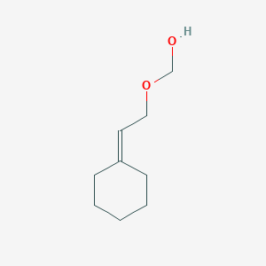 molecular formula C9H16O2 B13786551 Methanol, cyclohexylideneethoxy-(9CI) 