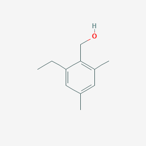 molecular formula C11H16O B13786560 (2-Ethyl-4,6-dimethylphenyl)methanol CAS No. 97536-12-4