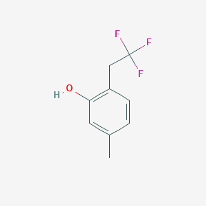 5-Methyl-2-(2,2,2-trifluoroethyl)phenol