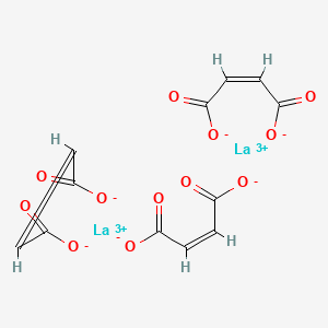 (Z)-but-2-enedioate;(E)-but-2-enedioate;lanthanum(3+)