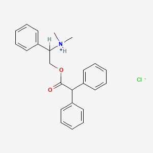 Diphenylacetic acid beta-(dimethylamino)phenethyl ester hydrochloride