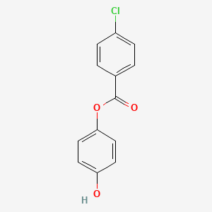 Benzoic acid, 4-chloro-, 4-hydroxyphenyl ester