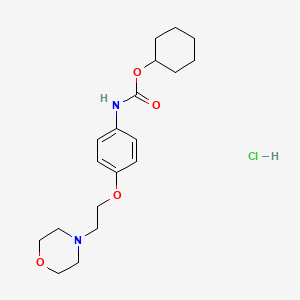 Cyclohexyl (4-(2-morpholinoethoxy)phenyl)carbamate monohydrochloride