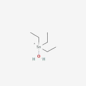 molecular formula C6H17OSn B13787020 Triethyltin hydroxide CAS No. 994-32-1