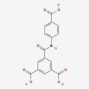 5-((4-Carboxyphenyl)carbamoyl)isophthalic acid