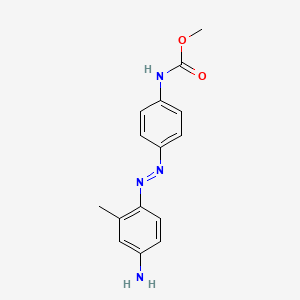 Methyl [4-[(4-amino-2-methylphenyl)azo]phenyl]carbamate