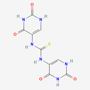 1,3-bis(2,4-dioxo-1H-pyrimidin-5-yl)thiourea