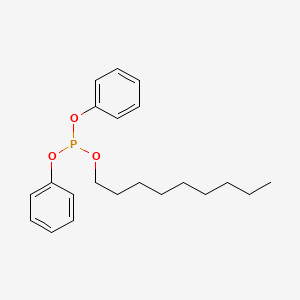 molecular formula C21H29O3P B13787273 Nonyl diphenyl phosphite CAS No. 63981-08-8