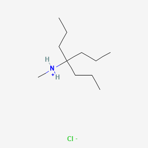 N-Methyl-4-propyl-4-heptanamine hydrochloride