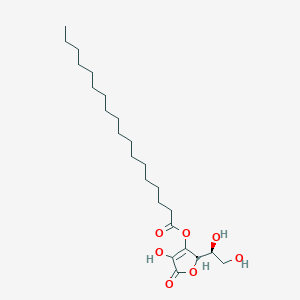 molecular formula C24H42O7 B13787372 O-stearoyl l-ascorbate CAS No. 51222-59-4