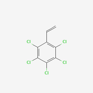 1,2,3,4,5-Pentachloro-6-ethenylbenzene