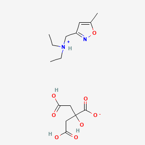 3-(Diethylaminomethyl)-5-methylisoxazole citrate