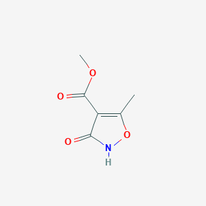 Methyl 5-methyl-3-oxo-1,2-oxazole-4-carboxylate