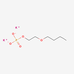 molecular formula C6H13K2O5P B13787430 Dipotassium 2-butoxyethyl phosphate CAS No. 68133-43-7