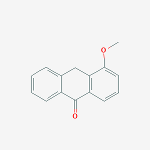 molecular formula C15H12O2 B13787460 4-methoxy-10H-anthracen-9-one CAS No. 7470-93-1