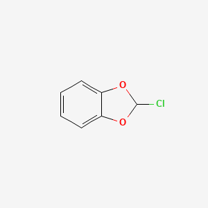 molecular formula C7H5ClO2 B13787558 1,3-Benzodioxole,2-chloro- 