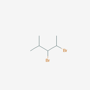 molecular formula C6H12Br2 B13787676 2,3-Dibromo-4-methylpentane CAS No. 84189-17-3