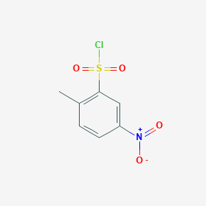 B137877 2-Methyl-5-nitrobenzenesulfonyl chloride CAS No. 121-02-8