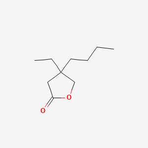 2(3H)-Furanone, 4-butyl-4-ethyldihydro-