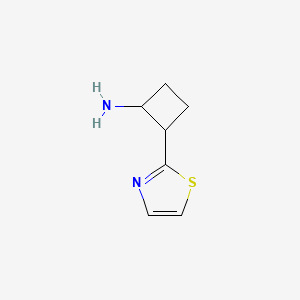 2-(2-thiazolyl)Cyclobutanamine