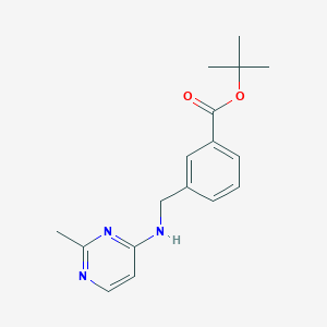Tert-butyl 3-{[(2-methylpyrimidin-4-yl)amino]methyl}benzoate