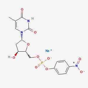 Thymidine 5'-monophosphate p-nitrophenyl ester sodium salt