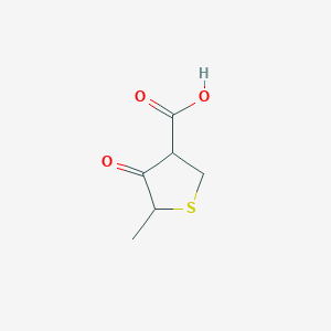 3-Thiophenecarboxylicacid,tetrahydro-5-methyl-4-oxo-(9CI)