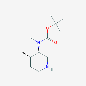 Tert-butyl methyl((3S,4S)-4-methylpiperidin-3-YL)carbamate