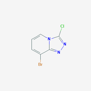 molecular formula C6H3BrClN3 B1378932 8-Bromo-3-chloro-[1,2,4]triazolo[4,3-a]pyridine CAS No. 1392804-08-8