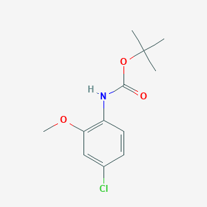 tert-Butyl 4-chloro-2-methoxyphenylcarbamate