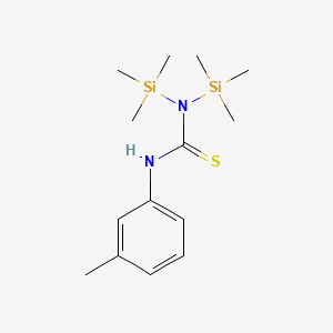 1,1-Bis(trimethylsilyl)-3-(m-tolyl)-2-thiourea