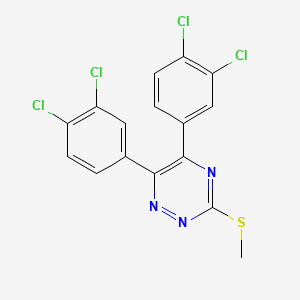 as-Triazine, 5,6-bis(3,4-dichlorophenyl)-3-(methylthio)-