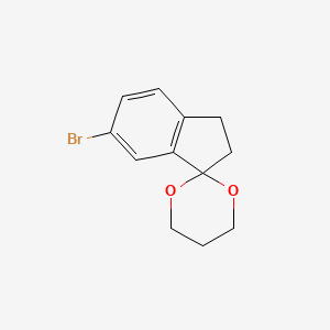 6-Bromo-1,1-(propylenedioxo)-indane