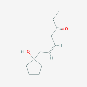 (Z)-7-(1-hydroxycyclopentyl)hept-5-en-3-one