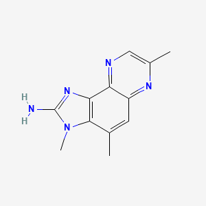 2-Amino-3,4,7-trimethylimidazo(4,5-f)quinoxaline