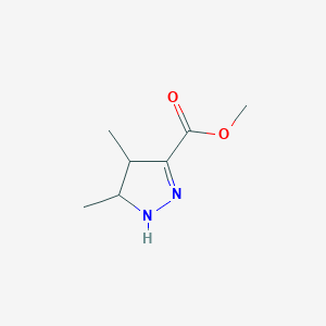 Methyl 4,5-dimethyl-4,5-dihydro-1H-pyrazole-3-carboxylate