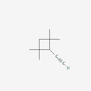 Cyclobutane, 2-ethynyl-1,1,3,3-tetramethyl-