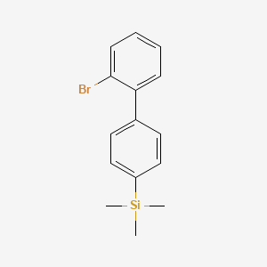 2-bromo-4'-(trimethylsilyl)-1,1'-Biphenyl