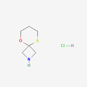 5-Oxa-9-thia-2-azaspiro[3.5]nonane;hydrochloride