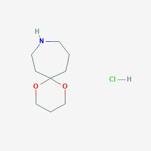 1,5-Dioxa-9-aza-spiro[5.6]dodecane, hydrochloride