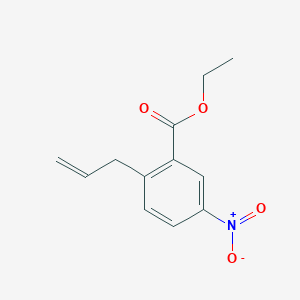 2-Allyl-5-nitro-benzoic acid ethyl ester