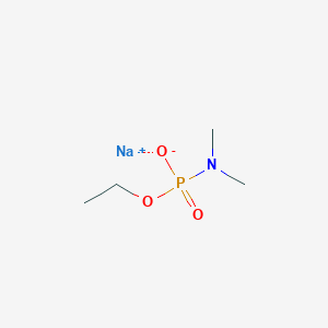 Sodium;dimethylamino(ethoxy)phosphinate